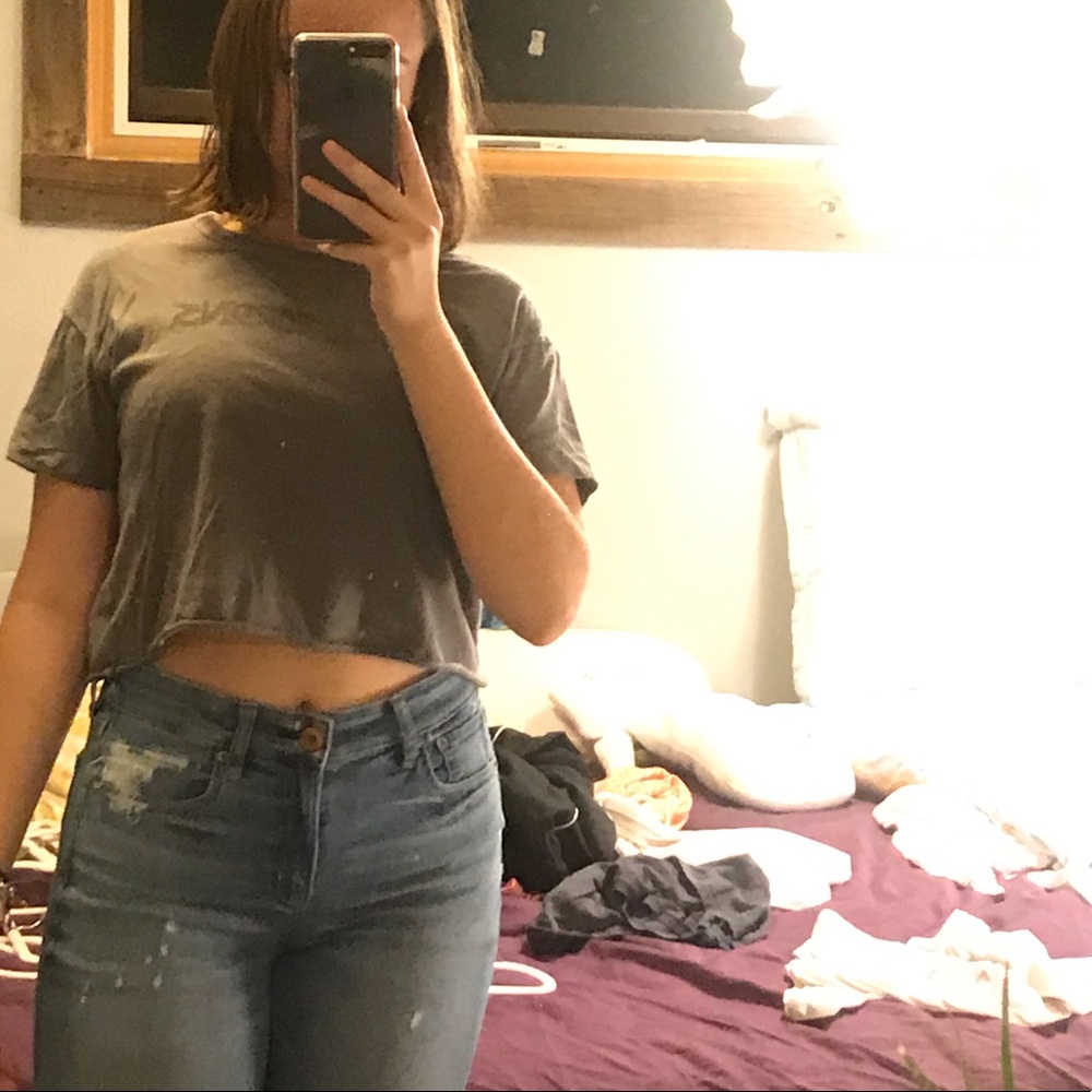 Cropped Maui&sons shirt